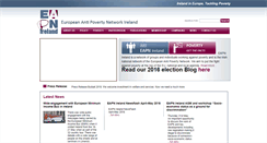 Desktop Screenshot of eapn.ie